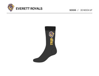 Everett Royals Crew Socks