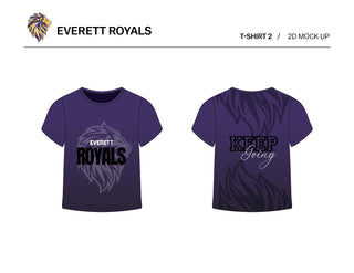 Everett Royals Purple T-Shirt
